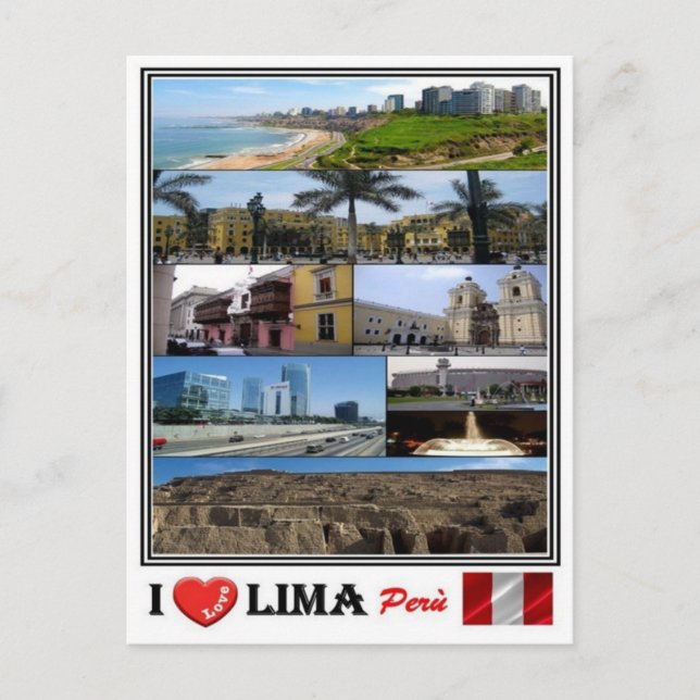 PE - Perù - Lima - Postkarte (Vorderseite)