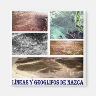 PE - Peru-Nazca-Linien und Geoglyphen-I-Liebe Coll Magnet