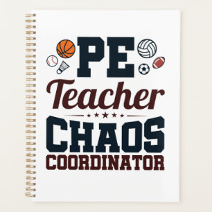 PE Teacher Chaos Koordinator Planer