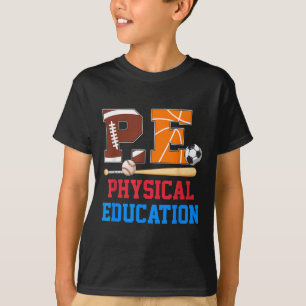 Pe Teacher Sport zurück zur Schule Physikalische A T-Shirt