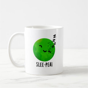 Pea Funny Sleeping Pea Pun Kaffeetasse
