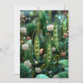 Pea im Pod | Gemütlicher Erbsen Einladung