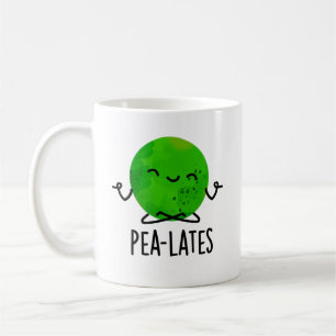 Pea-lates Funny Pilates Pea Pun Kaffeetasse