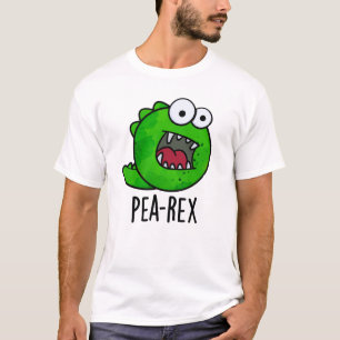 Pea Rex Funny Dinosaur Veggie TRex Pun T-Shirt