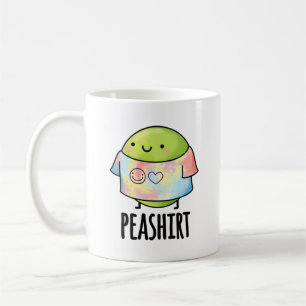 Pea Shirt Funny Veggie Pea TShirt Pun Kaffeetasse
