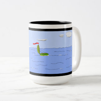 Pea Vyage II Zweifarbige Tasse