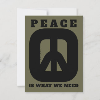 PEACE2 (IWWN) POSTKARTE