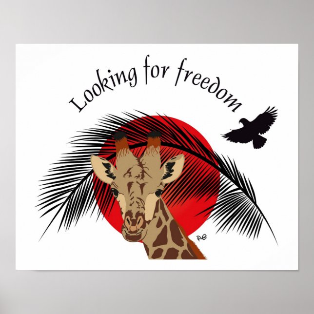 Peace and Freedom for all Poster (Vorne)