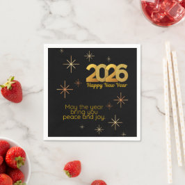 Peace and Joy 2026 Paper Napkin Serviette