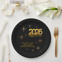 Peace and Joy 2026 Paper Plate Pappteller