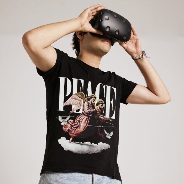 Peace Angel Festive Design T-Shirt (Von Creator hochgeladen)