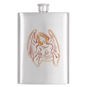 Peace Angel Flask Flachmann