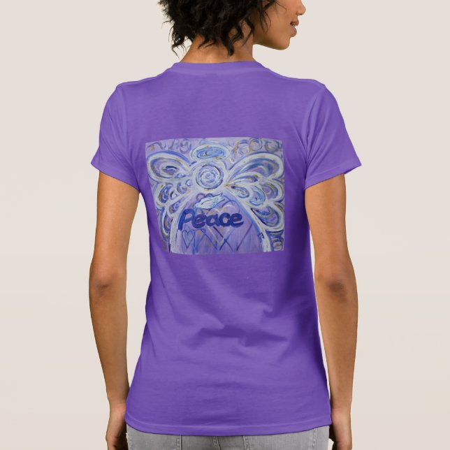 Peace Angel T - Shirt (Bild auf der Rückseite) (Rückseite)