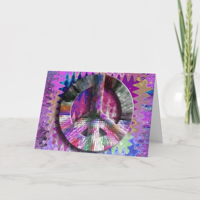 Peace Baby! Karte (Vorderseite)