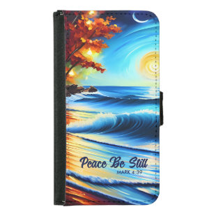 Peace Be still iPhone Wallet Case