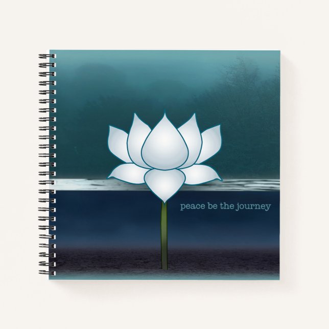 Peace Be the Journey, Spiral Notebook Notizbuch (Vorderseite)