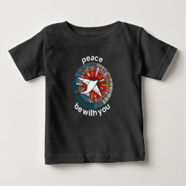 Peace be with you baby t-shirt