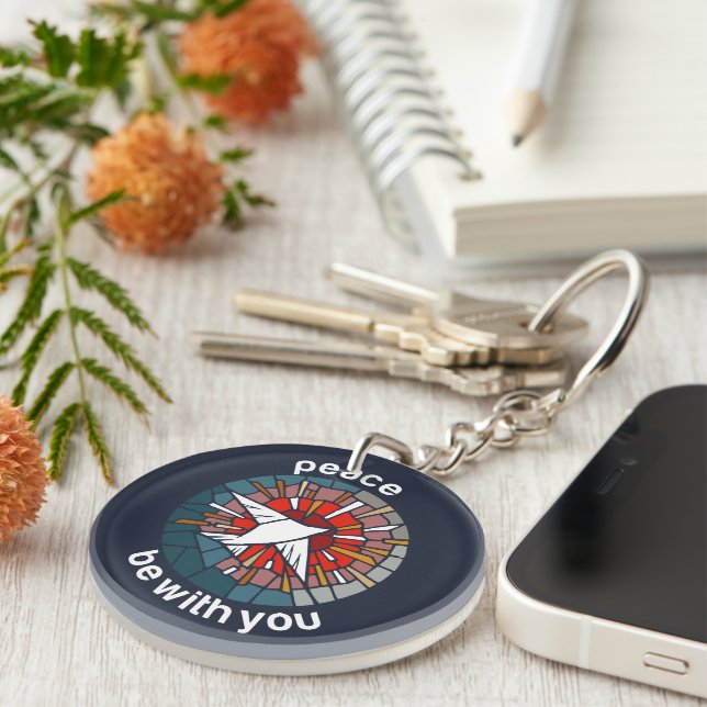 Peace be with you schlüsselanhänger (Vorderseite rechts)