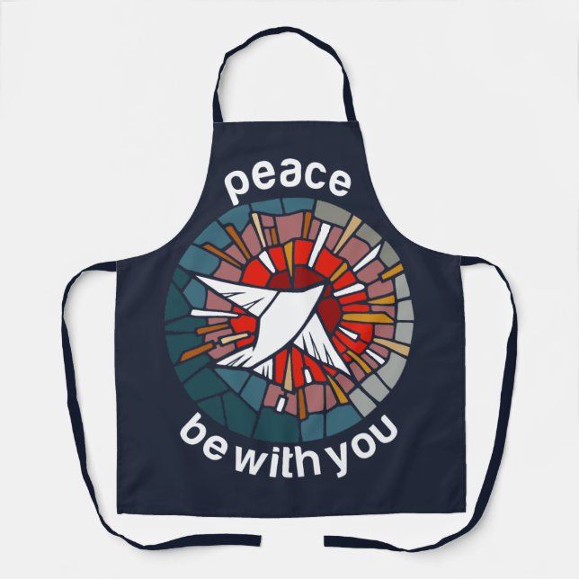Peace be with you schürze (Vorderseite)