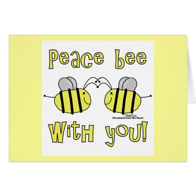 Peace Bee with you (Vorderseite (Horizontal))