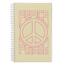 Peace Bitte Rosa Umriss Schriftzug