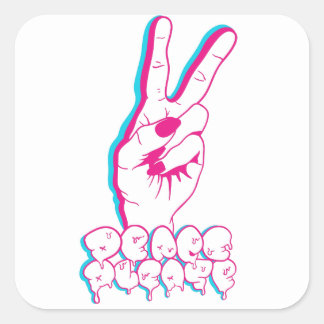 Peace Bitte Stickers