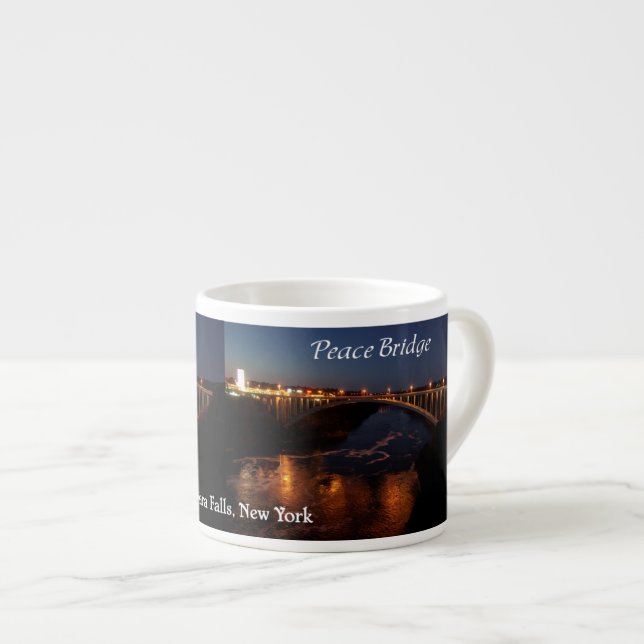 Peace Bridge Espresso Tasse (Vorderseite Rechts)