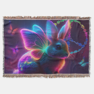 Peace Bunny Decke
