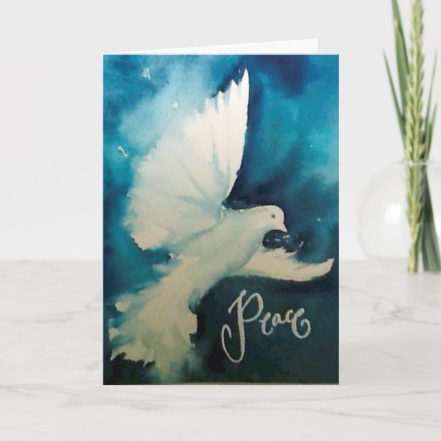Peace Card Feiertagskarte (Vorderseite)