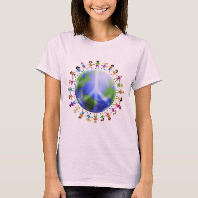 Peace Children T-Shirt (Vorderseite)