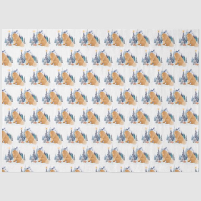 PEACE Chow Hundehüttenpapier Seidenpapier (Vorderseite)