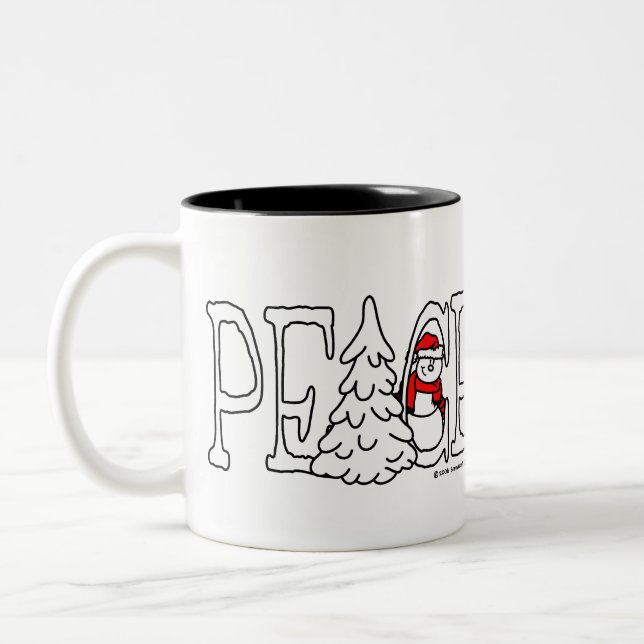 Peace Coffee Tasse (Links)