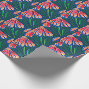 Peace Daisy Blume Florals Blume Geschenkpapier