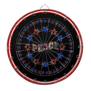 Peace Dart Board Dartscheibe