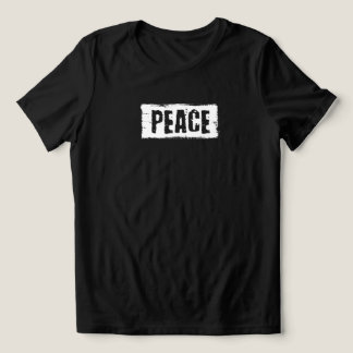 Peace Double Sided  Tri-Blend Shirt