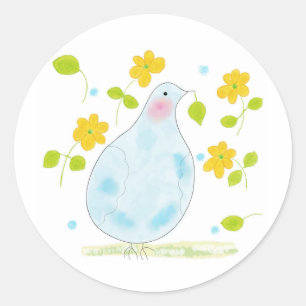 Peace Dove Aufkleber von OR Designs