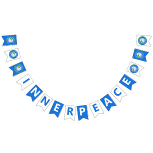 Peace Dove Bunt - Powered by Inner Peace Wimpelkette
