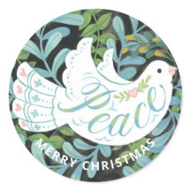 Peace Dove Illustriert Weihnachten