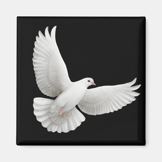 Peace Dove Magnet (Vorne)