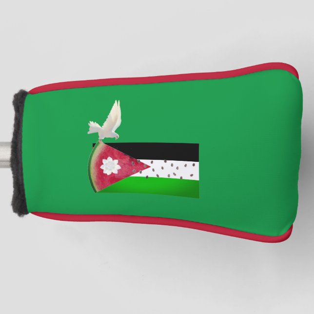 Peace Dove Palenstine Golf Headcover (Vorderseite)