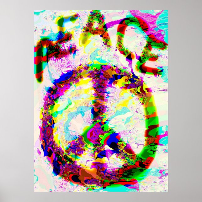 PEACE-Druck Poster (Vorne)