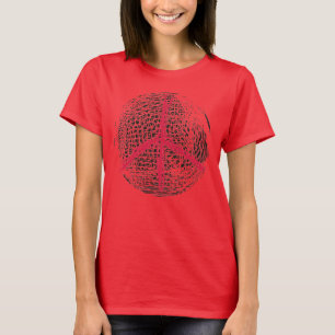 Peace Earth Peace ist eine mögliche Liebe gegen de T-Shirt