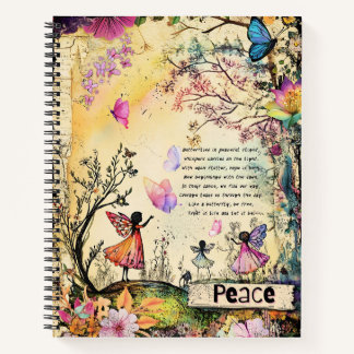 Peace Fairy Notizbuch