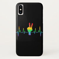 Peace Gay Heartbeat LGBT