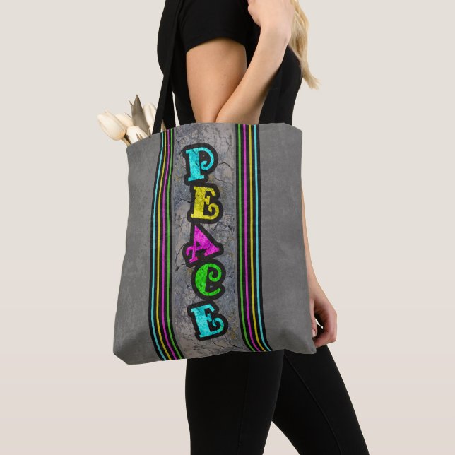Peace Graffiti Tasche (Von Nahem)