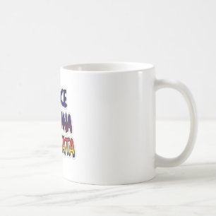 Peace Hakuna Matata Gradient Art Kaffeetasse
