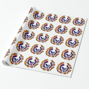 "Peace Hakuna Matata" Rundschreiben Geschenkpapier