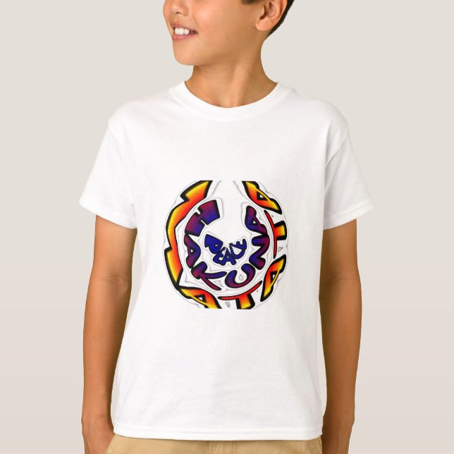 "Peace Hakuna Matata" Rundschreiben T-Shirt (Vorderseite)