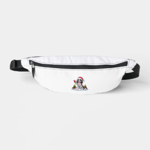 Peace Hand English Springer Spaniel Weihnachtshund Bauchtasche