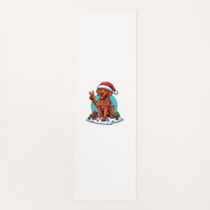 Peace Hand Rhodesian Ridgeback Christmas Lights Wo Yogamatte